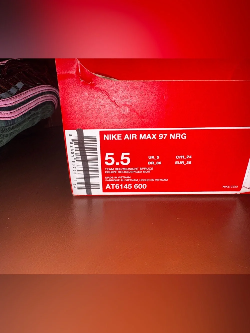 Nike Air Max 97 NRG Jacket Pack Women's 5.5 Like New